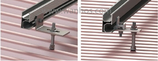Module racking system for adjustable solar mount racking