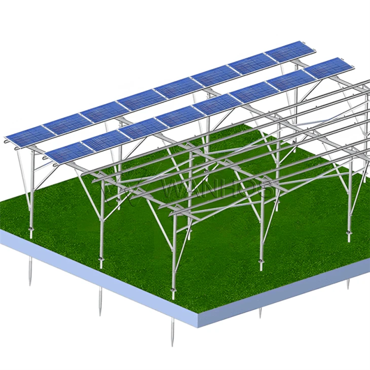 Mount Solar Tilt yang Dapat Disesuaikan untuk Pertanian