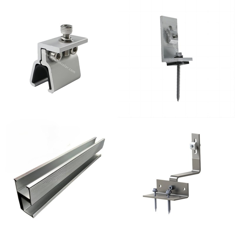 Roof Rack Solar Panel Mounting Components Roof Rack Solar Panel Mounting Components