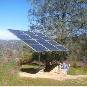 2MW Elevasi Montaje Panel Surya Fotovoltaica Suelo Soporte Sistem Pemasangan Kutub Dukungan Struktural