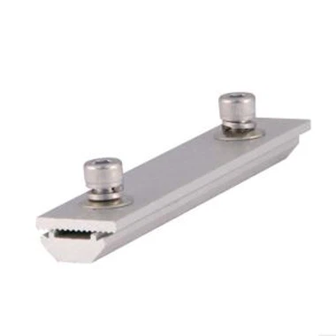 Aluminium Rail Link Connetcion Sistem Pemasangan Panel Surya