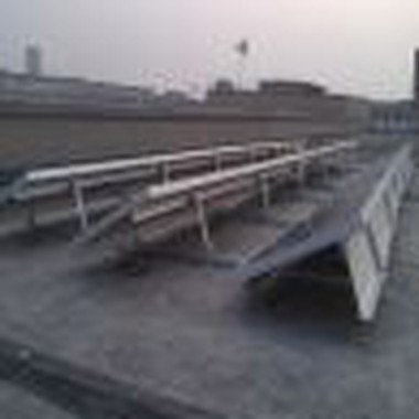 Solar Pv Ballasted Mounting System Pemasangan Rooftop Datar