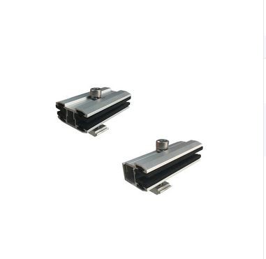 Al Mid / End Clamps For Thin Film Solar Panel