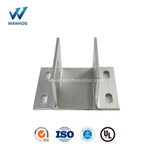 Komponen Aluminium Dasar Rak Panel Surya