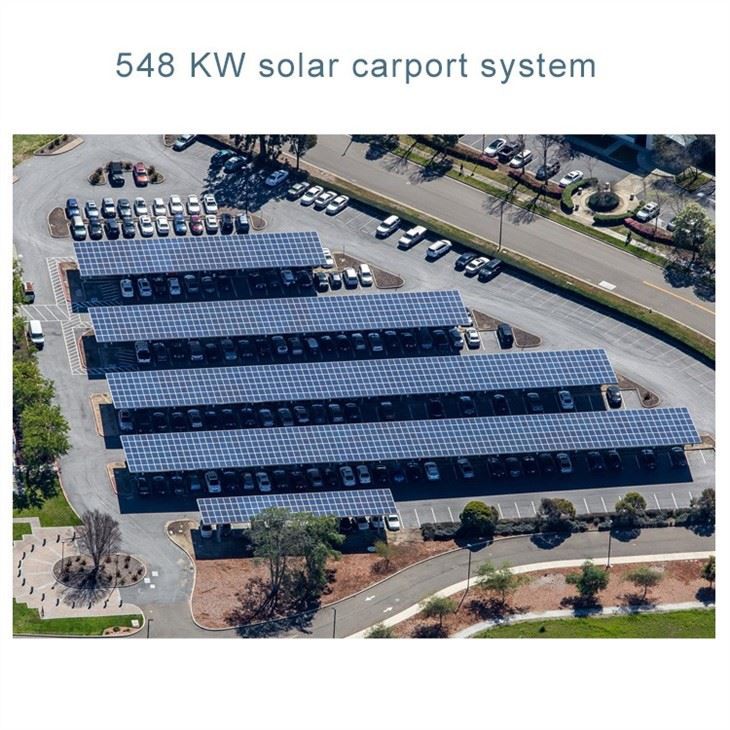 Project Reference Solar Car Parking Structures