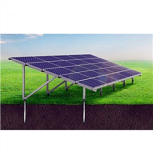Instalasi Panel Surya Ground Mount